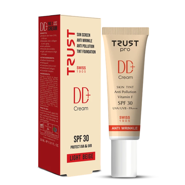 دی دی DD کرم پلاس شماره 1 (بژ روشن) تراست TRUST 🇨🇭